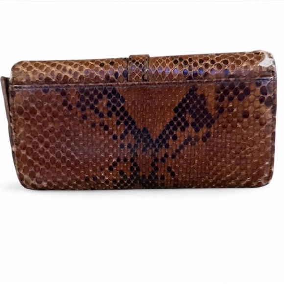 Vintage Gucci Python Greenwich Wallet - Picture 4 of 10